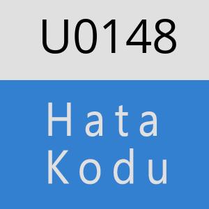 U0148 hatasi