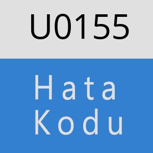 U0155 hatasi