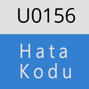 U0156 hatasi