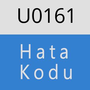 U0161 hatasi