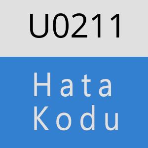 U0211 hatasi