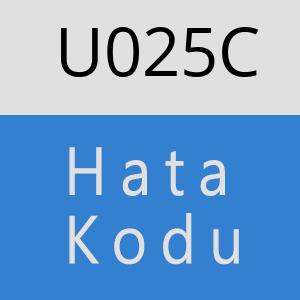 U025C hatasi