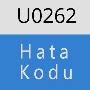 U0262 hatasi