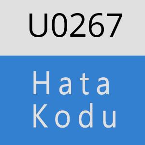 U0267 hatasi