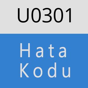 U0301 hatasi