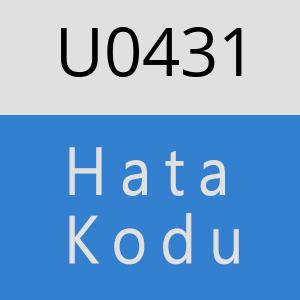 U0431 hatasi