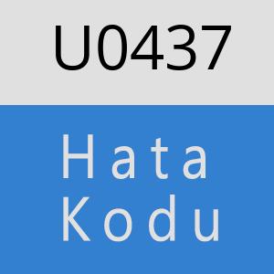 U0437 hatasi