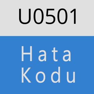 U0501 hatasi