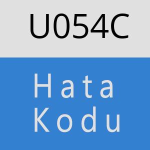 U054C hatasi