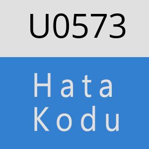 U0573 hatasi