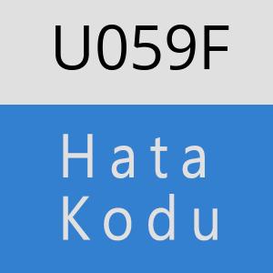 U059F hatasi