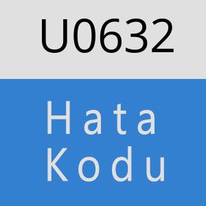 U0632 hatasi