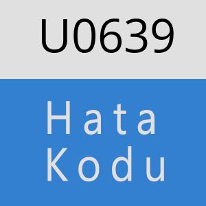 U0639 hatasi