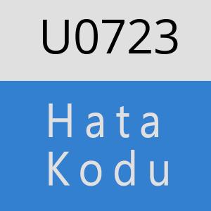 U0723 hatasi