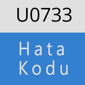 U0733 hatasi