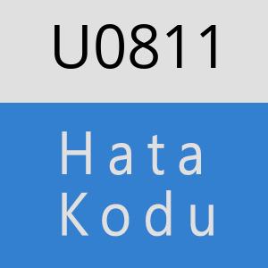 U0811 hatasi