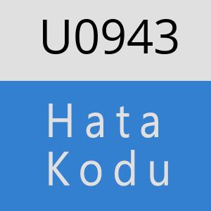 U0943 hatasi