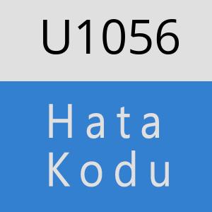 U1056 hatasi