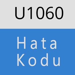 U1060 hatasi