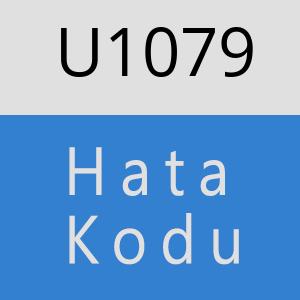 U1079 hatasi
