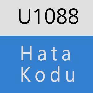 U1088 hatasi