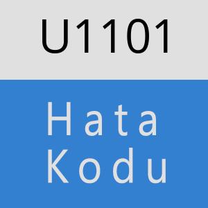 U1101 hatasi