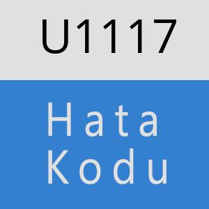 U1117 hatasi