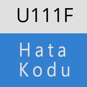 U111F hatasi