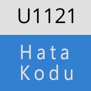 U1121 hatasi
