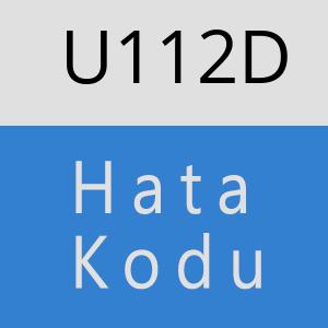 U112D hatasi