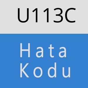 U113C hatasi