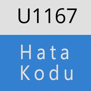 U1167 hatasi