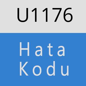 U1176 hatasi