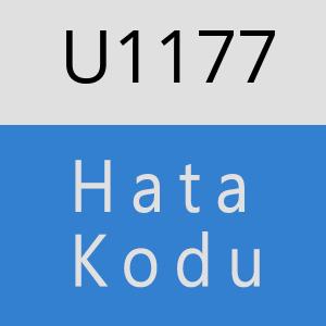 U1177 hatasi