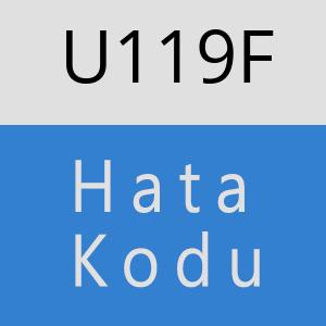 U119F hatasi