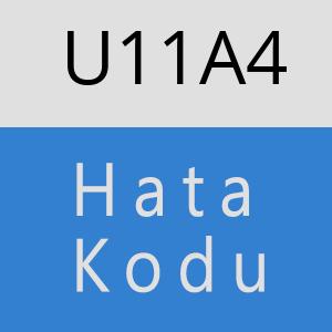 U11A4 hatasi