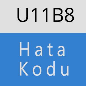 U11B8 hatasi