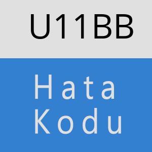 U11BB hatasi