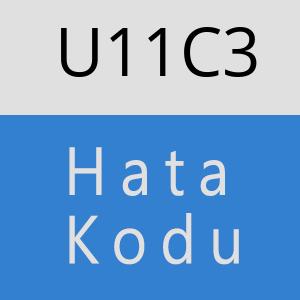 U11C3 hatasi