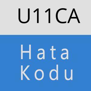 U11CA hatasi