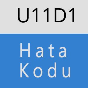 U11D1 hatasi