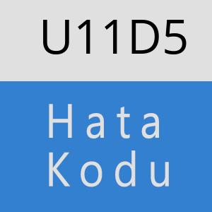 U11D5 hatasi