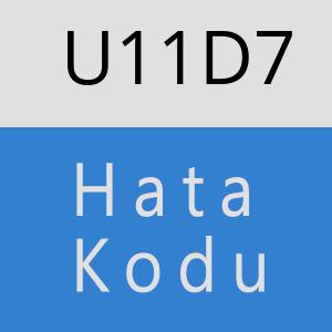 U11D7 hatasi