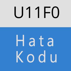 U11F0 hatasi
