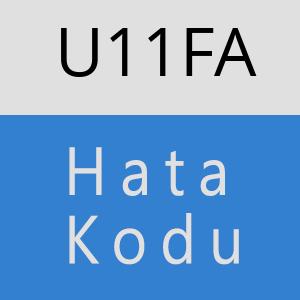 U11FA hatasi