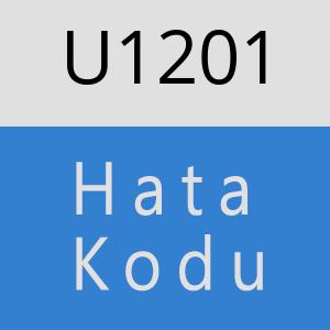 U1201 hatasi