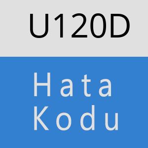 U120D hatasi