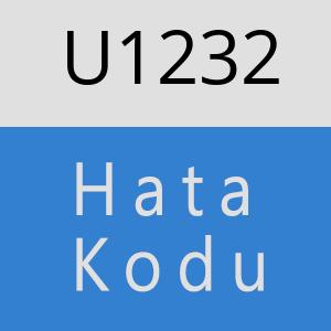 U1232 hatasi