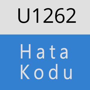U1262 hatasi