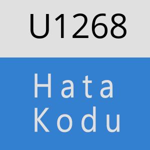 U1268 hatasi